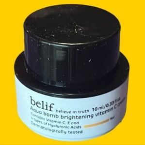 BELIF Aqua Bomb Brightening Vitamin C Cream Travel Size 0.33 FL OZ